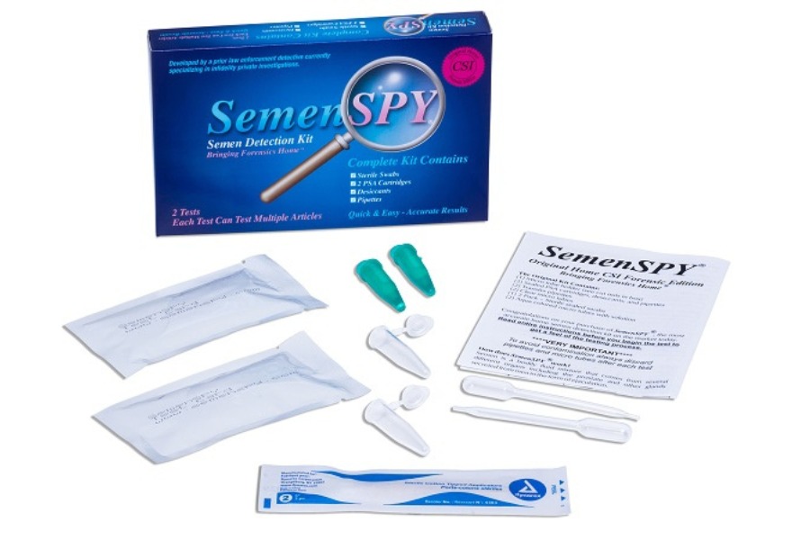 Ilustracja przedstawia kompletny test wierności SemenSPY.