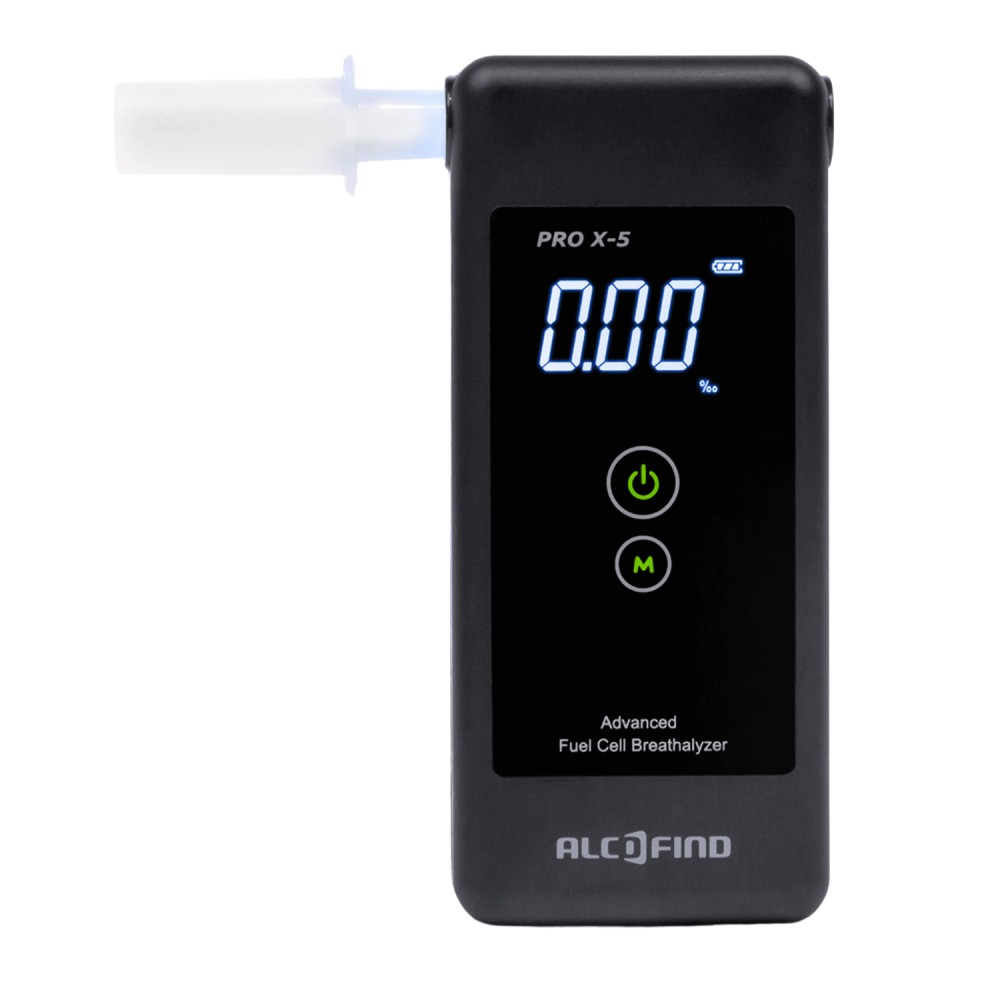 Profesjonalny alkomat AlcoFind PRO X-5plus