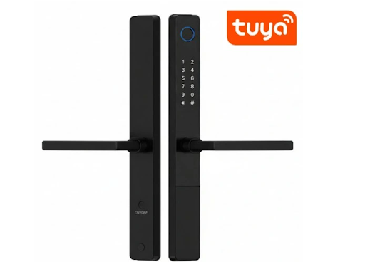 Inteligentne klamki z klawiaturą do wpisywania kodu - idealna alternatywa dla kluczy.