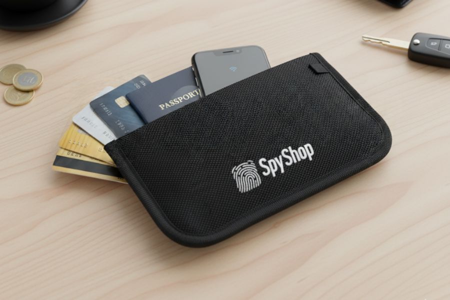 Etui z blokadą sygnału GSM - torba Faraday chroniąca telefon.